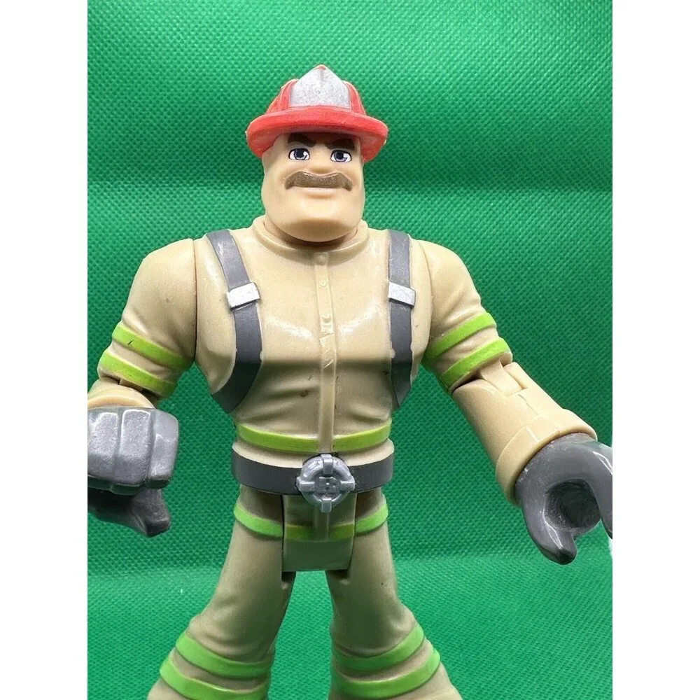 Rescue Heroes Billy Blazes Fire Fighter Team Leader 2018 Mattel Fisher-Price‎